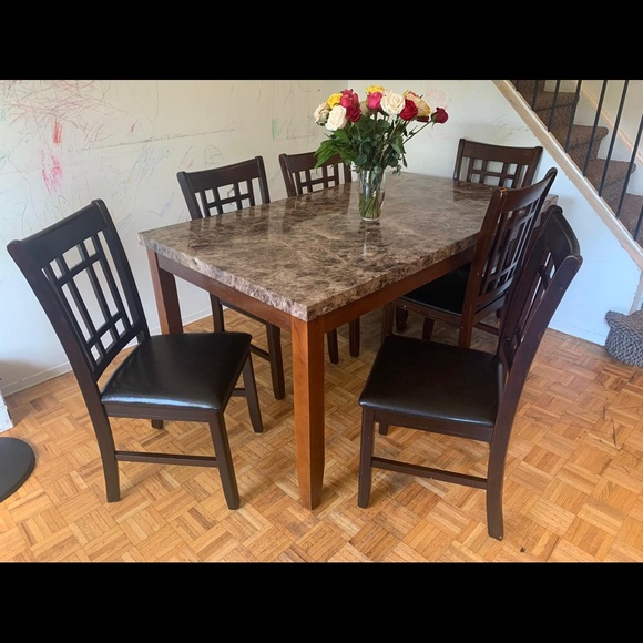 Table and Chair Set - Picture 3 of 6